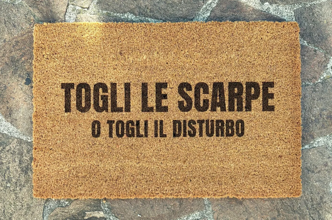 TOGLI LE SCARPE O TOGLI IL DISTURBO
